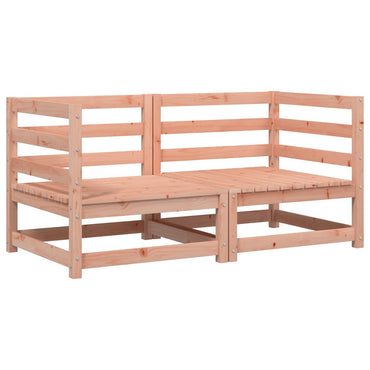 vidaXL Canapés d'angle de jardin 2 pcs 70x70x67 cm Bois massif de Douglas