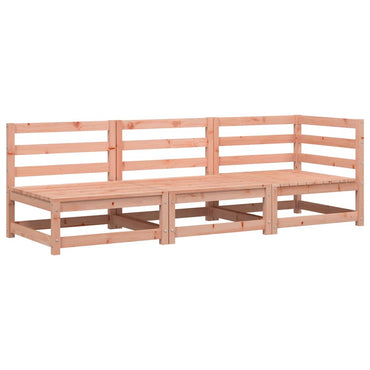 vidaXL Canapé de jardin 3 places en bois massif de douglas