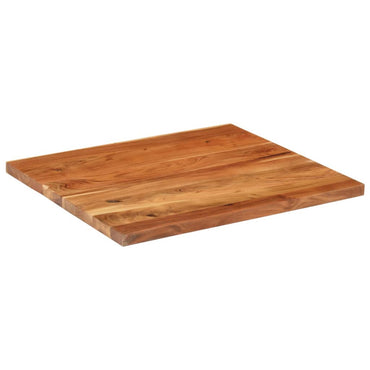 vidaXL Tischplatte 100x80x3,8 cm Rechteckig Massivholz Akazie
