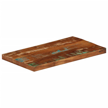 vidaXL Tischplatte 60x40x2,5 cm Rechteckig Altholz Massiv