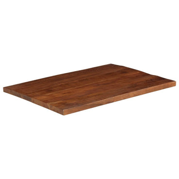 vidaXL Tischplatte 110x80x2,5 cm Rechteckig Altholz Massiv