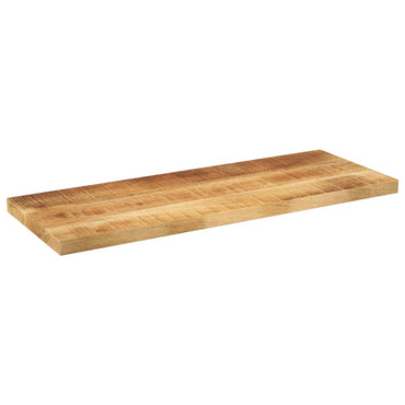 vidaXL Tischplatte 80x40x2,5 cm Rechteckig Raues Massivholz Mango