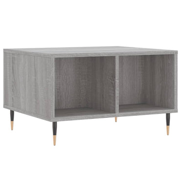 vidaXL Table basse gris Sonoma 60x50x36,5 cm en bois d'ingénierie