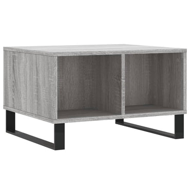 vidaXL Table basse gris Sonoma 60x50x36,5 cm Aggloméré