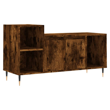 Meuble TV vidaXL chêne fumé 100x35x55 cm bois d'ingénierie