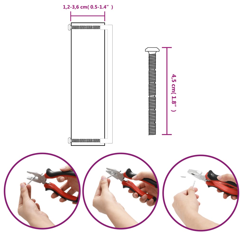 Möbelgriffe 20 Stk. Bronzen 320 mm Edelstahl