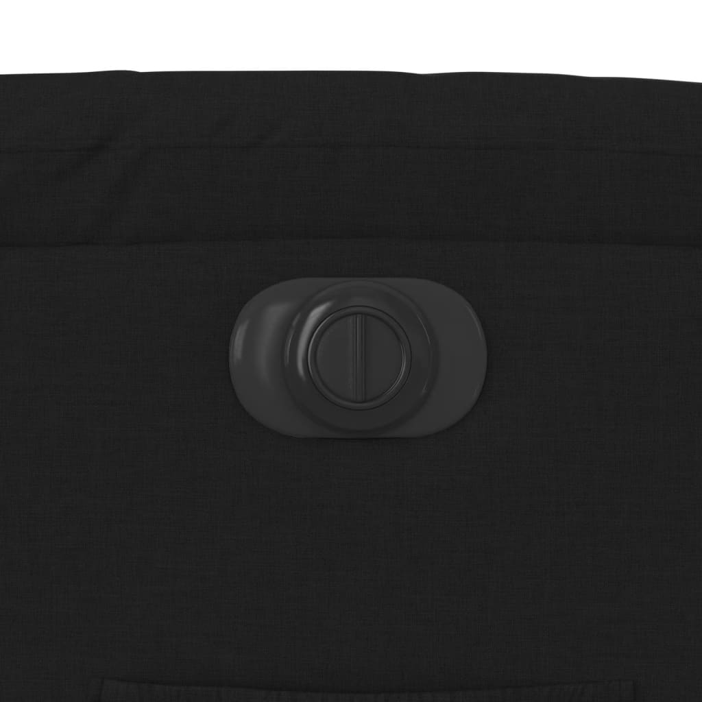 vidaXL Relaxsessel mit Aufstehhilfe Elektrisch Schwarz Stoff