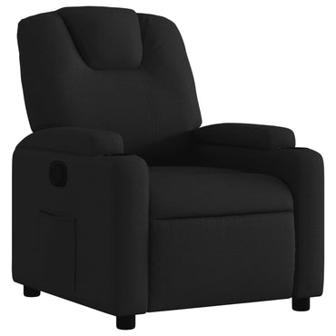 vidaXL Relaxsessel Schwarzer Stoff