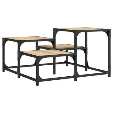 vidaXL Table basse chêne sonoma 68x68x40 cm aggloméré