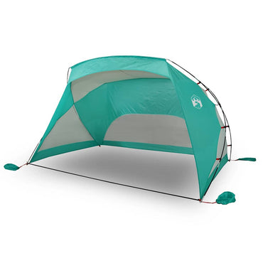 vidaXL Strandzelt Meergrün 274x178x170/148 cm 185T Polyester