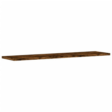 vidaXL Wandregale 4 Stk. Räuchereiche 80x20x1,5 cm Holzwerkstoff