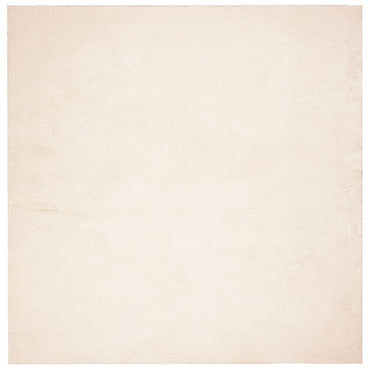 vidaXL Teppich HUARTE Kurzflor Weich und Waschbar Beige 160x160 cm