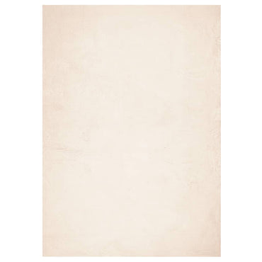 vidaXL Teppich HUARTE Kurzflor Weich und Waschbar Beige 160x230 cm