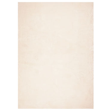 vidaXL Teppich HUARTE Kurzflor Weich und Waschbar Beige 240x340 cm