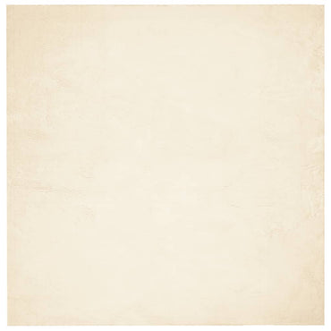 vidaXL Teppich HUARTE Kurzflor Weich und Waschbar Creme 200x200 cm