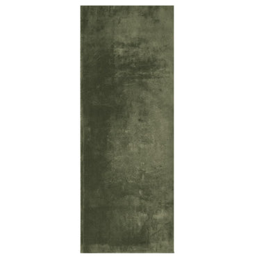 vidaXL Teppich HUARTE Kurzflor Weich und Waschbar Waldgrün 80x200 cm