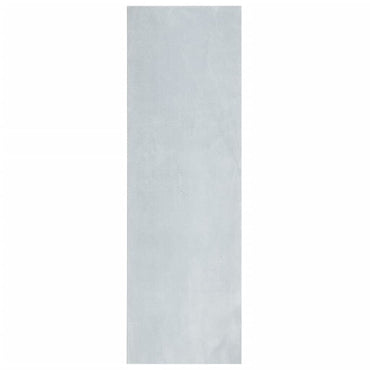 vidaXL Tapis HUARTE à poils courts doux et lavable bleu 80x250 cm