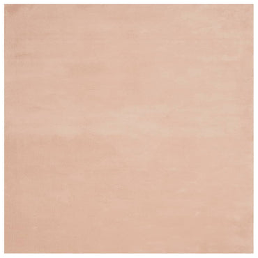 vidaXL Teppich HUARTE Kurzflor Weich und Waschbar Blassrosa 200x200 cm