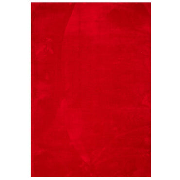 vidaXL Teppich HUARTE Kurzflor Weich und Waschbar Rot 160x230 cm