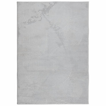 vidaXL Tapis IZA Poils courts Style scandinave Gris 140x200 cm