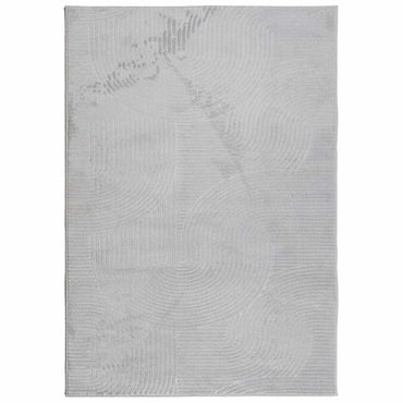 vidaXL Tapis IZA Poils courts Style scandinave Gris 160x230 cm