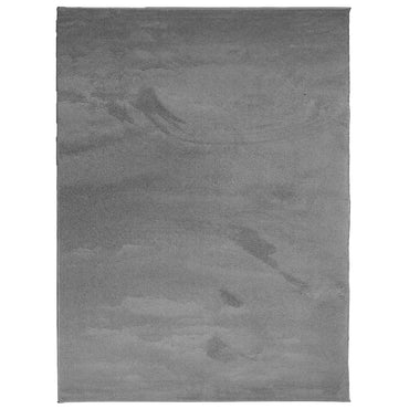 vidaXL Tapis OVIEDO Poil court Anthracite 240x340 cm