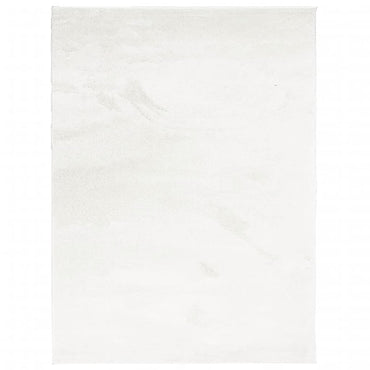 vidaXL Teppich OVIEDO Kurzflor Creme 240x340 cm