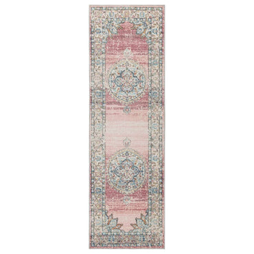 vidaXL Teppich ARBIZU Indoor und Outdoor Vintage-Design 80x250 cm