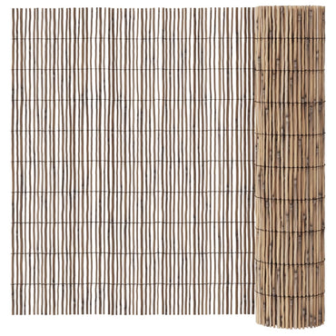 vidaXL Gartenzaun 500x90 cm Schilf