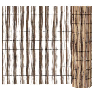 vidaXL Gartenzaun 500x80 cm Schilf