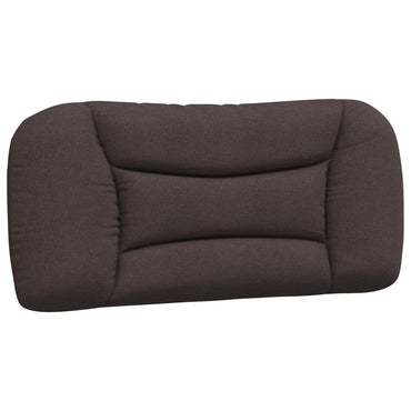 vidaXL Kopfteil-Kissen "Hvar" Dunkelbraun 80 cm Stoff