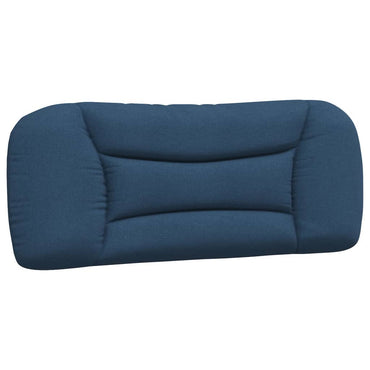 vidaXL Kopfteil-Kissen "Hvar" Blau 100 cm Stoff