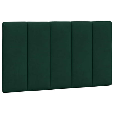 vidaXL Kopfteil-Kissen "Hanko" Dunkelgrün 80 cm Samt