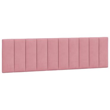 vidaXL Kopfteil-Kissen "Hanko" Rosa 180 cm Samt