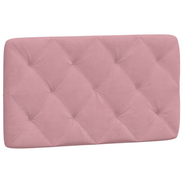 vidaXL Kopfteil-Kissen Rosa 90 cm Samt