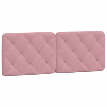 vidaXL Kopfteil-Kissen Rosa 140 cm Samt