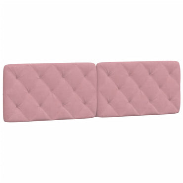 vidaXL Kopfteil-Kissen Rosa 180 cm Samt