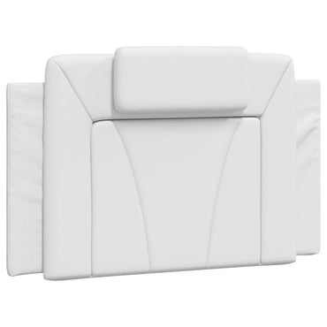 vidaXL Kopfteil-Kissen "Viana" Weiß 90 cm Kunstleder