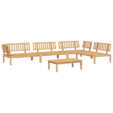 vidaXL Ensemble de canapé de jardin 5 pièces en bois de palette d'acacia massif