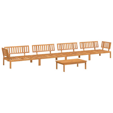 vidaXL Ensemble de canapé de jardin 5 pièces en bois de palette d'acacia massif