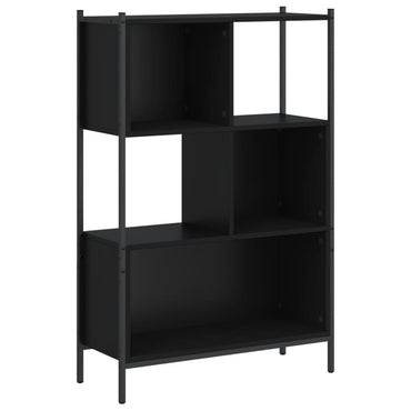 vidaXL Bücherregal Schwarz 72x28x109 cm Holzwerkstoff