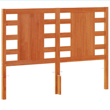 vidaXL Kopfteil Wachsbraun 135 cm Massivholz Kiefer