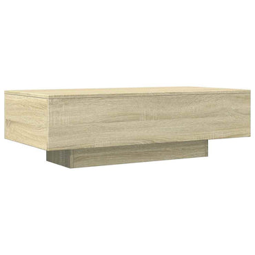 vidaXL Table basse chêne Sonoma 100x49,5x31 cm en bois d'ingénierie