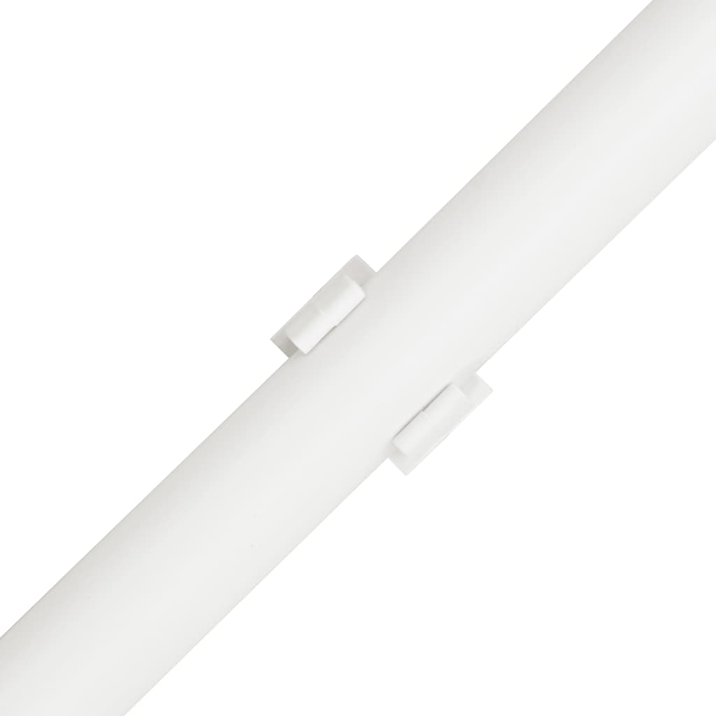 vidaXL Installationsrohre mit Clips Ø20 mm 10 m PVC