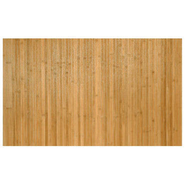 vidaXL Tapis rectangulaire Naturel 60x100 cm Bambou