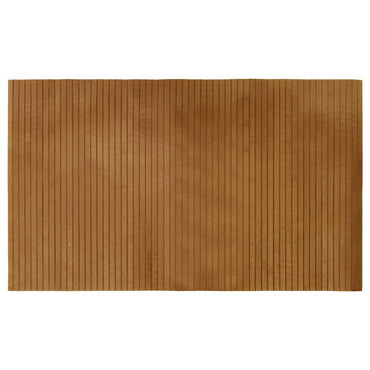 vidaXL Teppich Rechteckig Braun 60x100 cm Bambus