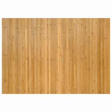 vidaXL Teppich Rechteckig Natur 70x100 cm Bambus