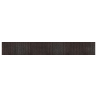 vidaXL Tapis rectangulaire Marron foncé 70x500 cm Bambou