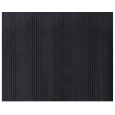vidaXL Tapis rectangulaire Noir 80x100 cm Bambou