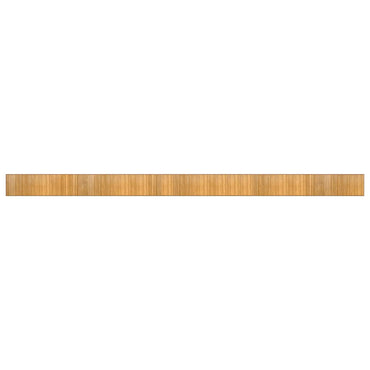 vidaXL Tapis rectangulaire naturel 60x1000 cm bambou